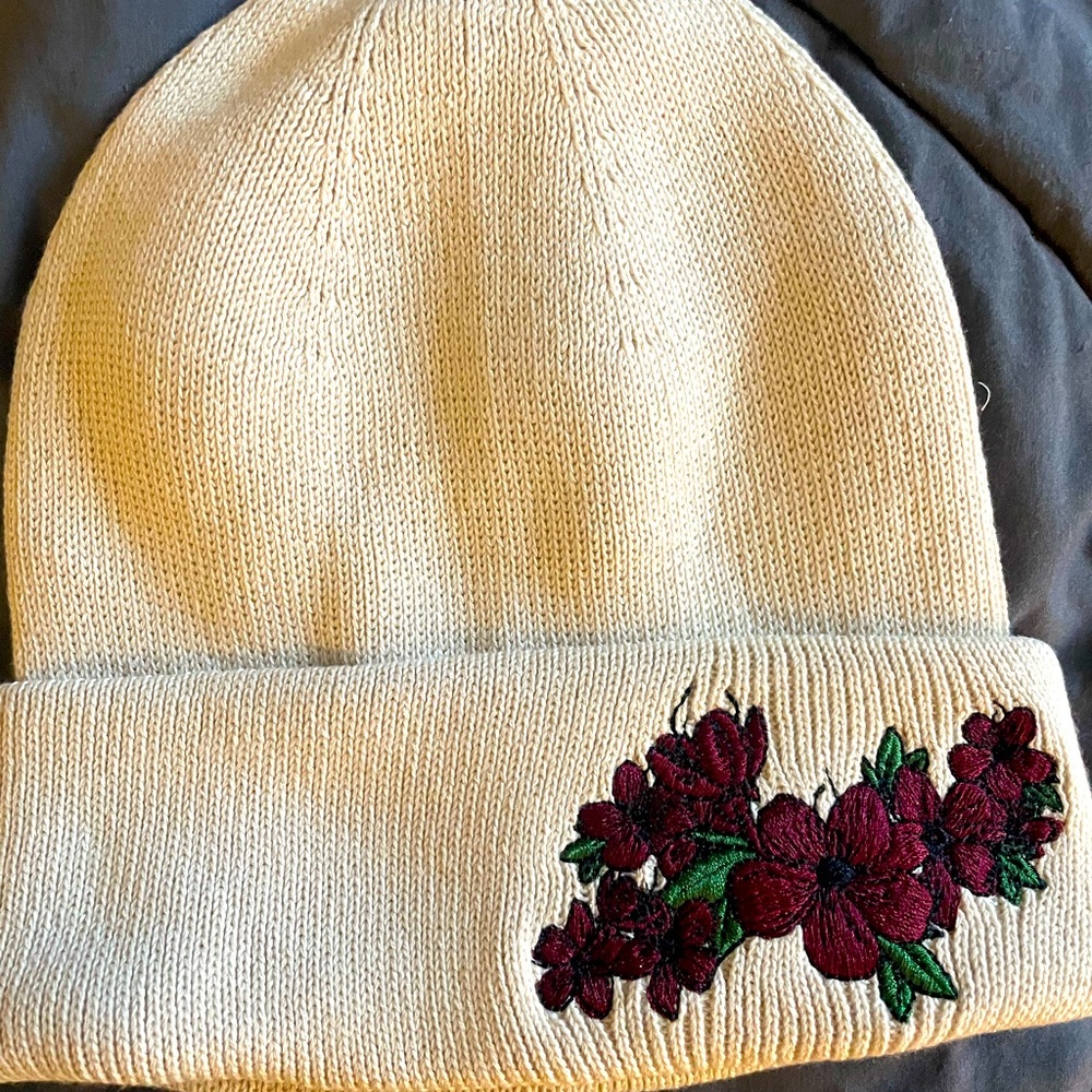 Summer & Rose embroidered Beanie